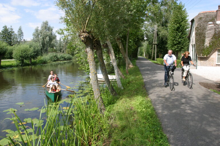Gemeente Krimpenerwaard kanoen en fietsen